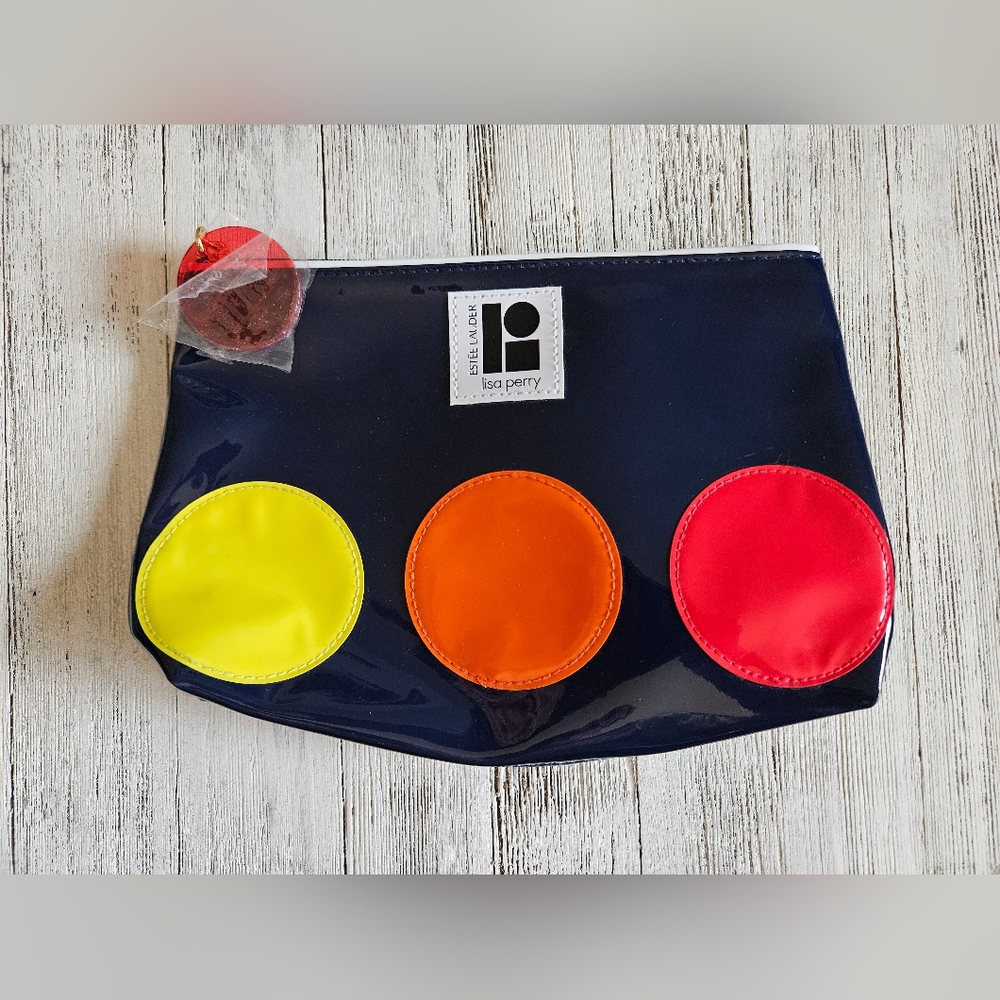 Lisa Perry Estee Lauder Cosmetic Pouch